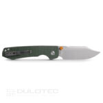 Сгъваем нож Vosteed Raccoon 14C28N зелена Микарта 82 мм » Dulotec.BG
