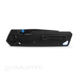 Сгъваем нож титан Vosteed Parallel Super Slim 154CM Black » Dulotec.BG