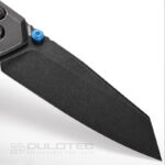 Нож Vosteed Parallel Super Slim 154CM Black Stonewash Black Titanium » Dulotec.BG