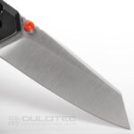 Сгъваем нож титан Vosteed Parallel Super Slim 154CM Black » Dulotec.BG