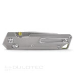 Сгъваем нож титан Vosteed Parallel Super Slim 154CM Gray » Dulotec.BG