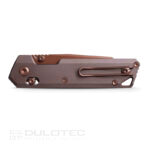 Сгъваем нож Vosteed Gavko Leopard M390 Titanium Purple » Dulotec.BG