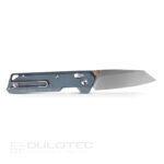 Сгъваем нож Vosteed Parallel S35VN с титанова дръжка син » Dulotec.BG