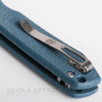 Сгъваем нож Vosteed Raccoon 14C28N Micarta Blue » Dulotec.BG