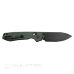 Сгъваем нож Vosteed Raccoon Crossbar Lock 14C28N Micarta Green » Dulotec.BG