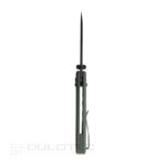 Сгъваем нож Vosteed Raccoon Crossbar Lock 14C28N Micarta Green » Dulotec.BG