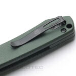 Сгъваем нож Vosteed Raccoon Crossbar Lock 14C28N Micarta Green » Dulotec.BG
