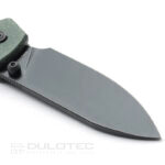 Сгъваем нож Vosteed Raccoon Crossbar Lock 14C28N Micarta Green » Dulotec.BG