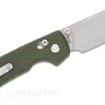 Сгъваем нож Vosteed Raccoon Crossbar Lock 14C28N G10 Yellow » Dulotec.BG