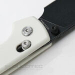 Сгъваем нож Vosteed Raccoon Crossbar Lock 14C28N G10 White » Dulotec.BG