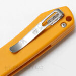 Сгъваем нож Vosteed Raccoon Crossbar Lock 14C28N G10 Yellow » Dulotec.BG