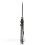 Сгъваем нож Vosteed Raccoon Top Liner Lock 14C28N Micarta Green » Dulotec.BG