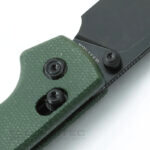 Сгъваем нож Vosteed Raccoon 14C28N Cleaver Micarta Green » Dulotec.BG