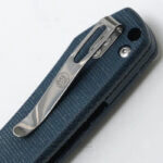 Джобен нож Vosteed Raccoon 14C28N Micarta Blue » Dulotec.BG