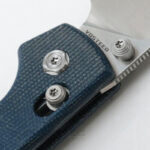 Джобен нож Vosteed Raccoon 14C28N Micarta Blue » Dulotec.BG
