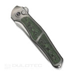 Джобен нож WE Knife 702XI Gray Titanium с M390 острие » Dulotec.BG