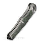 Джобен нож WE Knife 702XI Gray Titanium с M390 острие » Dulotec.BG