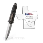 Нож WE Knife Equivik Damascus Titanium Grey & Lava Flow Carbon » Dulotec.BG