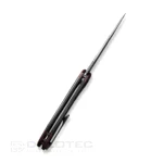 Нож WE Knife Equivik Damascus Titanium Grey & Lava Flow Carbon » Dulotec.BG