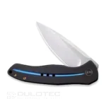 Сгъваем нож WE Knife Kitefin CPM S35VN титан черен » Dulotec.BG