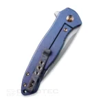 Джобен нож WE Knife Kitefin CPM S35VN Титан Син » Dulotec.BG