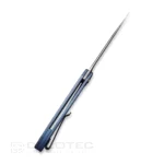 Джобен нож WE Knife Kitefin CPM S35VN Титан Син » Dulotec.BG