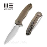 Джобен нож с титанова дръжка WE Knife Nitro OG CPM 20CV Black & Copper Foil Carbon » Dulotec.BG