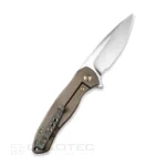 Сгъваем нож WE Knife Kitefin S35VN Titanium Gold 82mm » Dulotec.BG
