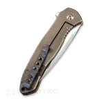 Сгъваем нож WE Knife Kitefin S35VN Titanium Gold 82mm » Dulotec.BG
