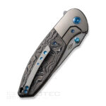 Джобен нож WE Knife Nitro OG с титан и въглеродни влакна CPM 20CV » Dulotec.BG