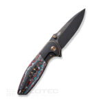 Сгъваем нож WE Knife Shakan CPM 20CV бронз титан » Dulotec.BG