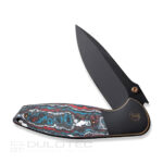 Сгъваем джобен нож WE Knife Nitro OG CPM 20CV Titanium Black & Nebula Fat Carbon » Dulotec.BG