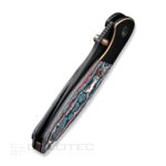 Сгъваем джобен нож WE Knife Nitro OG CPM 20CV Titanium Black & Nebula Fat Carbon » Dulotec.BG