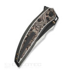 Джобен нож WE Knife Quinseris M390 с титан и въглеродни влакна » Dulotec.BG