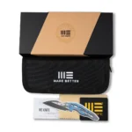 Сгъваем нож WE Knife Shakan CPM 20CV бронз титан » Dulotec.BG
