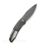 Джобен нож WE Knife Quinseris M390 с титан и въглеродни влакна » Dulotec.BG