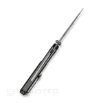 Сгъваем нож WE Knife Skynix Damascus Black & Blue » Dulotec.BG