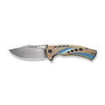 Нож WE Knife Swiftfin CPM 20CV Titanium Gold » Dulotec.BG