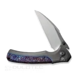 Сгъваем нож WE Knife Ziffius CPM 20CV Grey Flamed » Dulotec.BG