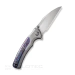 Сгъваем нож WE Knife Ziffius CPM 20CV Grey Flamed » Dulotec.BG