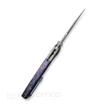 Сгъваем нож WE Knife Ziffius CPM 20CV Grey Flamed » Dulotec.BG