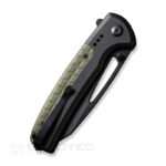 Сгъваем нож Civivi Sentinel Strike K110 черен алуминий OD Green FRN 9.4 см » Dulotec.BG