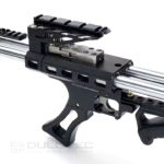 Ловна прашка WUSAN Black Overlord 70cm алуминий » Dulotec.BG