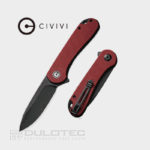 Сгъваем нож Civivi Elementum D2 G10 Burgundy 75mm » Dulotec.BG