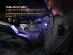 Фенер с щипка Fenix SW05R-UV - зелен » Dulotec.BG