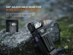 Фенер с щипка Fenix SW05R-UV - зелен » Dulotec.BG