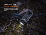 Фенер с щипка Fenix SW05R-UV - зелен » Dulotec.BG