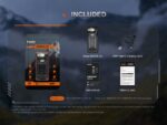 Фенер с щипка Fenix SW05R-UV - зелен » Dulotec.BG
