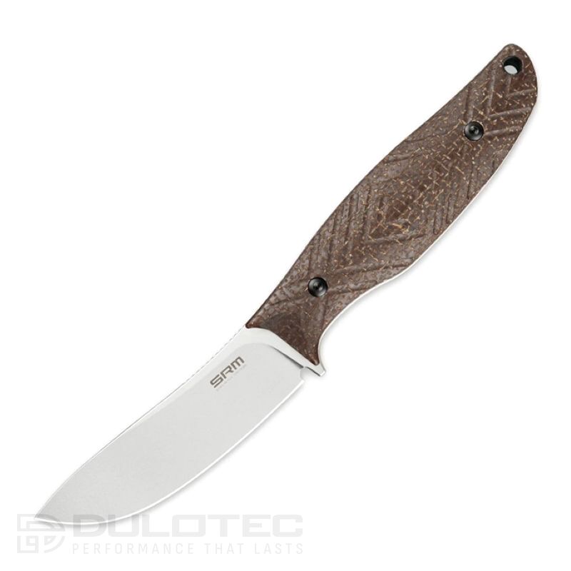 Ловен нож с фиксирано острие SRM Fossa 605T-MW Micarta » Dulotec.BG