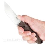 Ловен нож с фиксирано острие SRM Fossa 605T-MW Micarta » Dulotec.BG